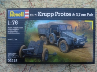REV03218  Kfz.70 Krupp Protze &: 3,7cm Pak   1:76